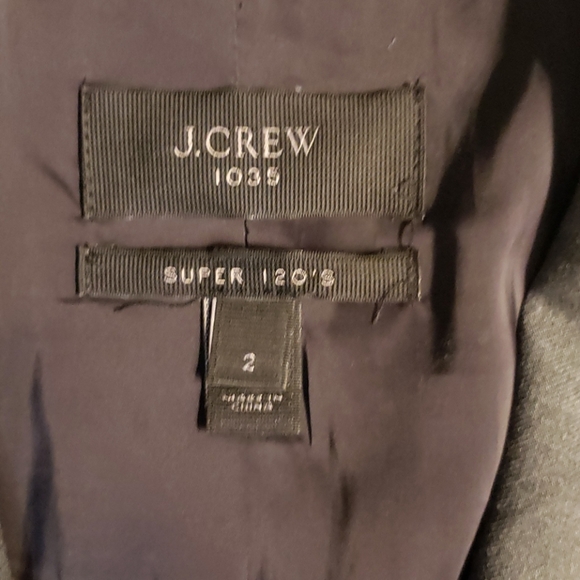 TODAY⚡️J.CREW 1035 SUPER 120'S WOOL BLAZER SZ 2 - Picture 8 of 11